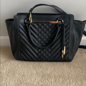 Carlos by Carlos Santana Gisella Black Tote EUC